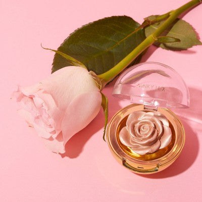Winky Lux Cheeky Rose Highlighter Champagne 0.17 oz - Imperfect Box by This is Beauty US