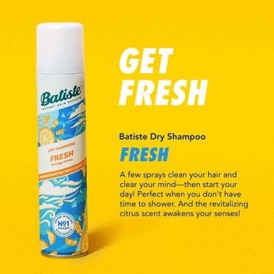 Batiste Fresh Breezy Citrus Dry Shampoo 3.81oz - New by This is Beauty US