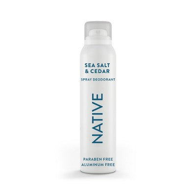 Native Spray Deodorant Sea Salt &amp; Cedar 3.5oz - Imperfect Container