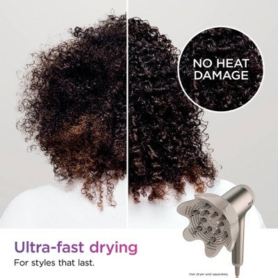 Shark IQ Curl Defining Diffuser Attachment for Hyper Air Hair Dryer - Imperfect Box by This is Beauty US