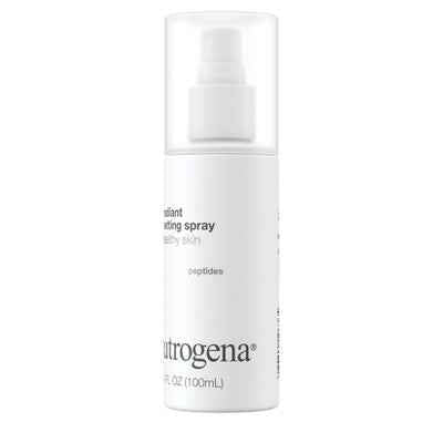 Neutrogena Healthy Skin Radiant Makeup Setting Spray with Antioxidants &amp; Peptides 3.4 fl oz - Imperfect Container
