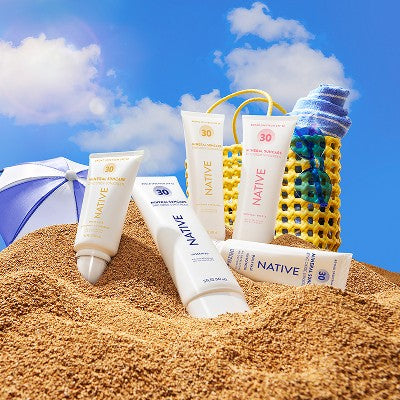 Native Mineral Sunscreen Coconut &amp; Pineapple SPF 30 5 fl oz - Imperfect Container