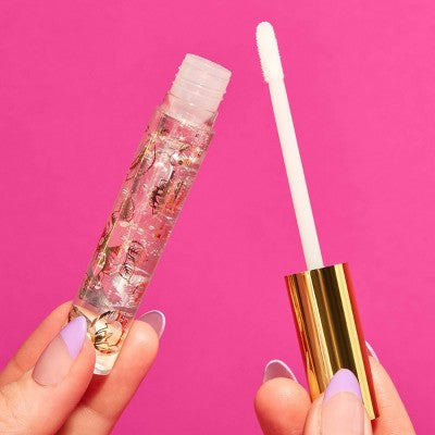 Winky Lux Glossy Boss Lip Gloss On The Rocks 0.14oz - Imperfect Box by This is Beauty US