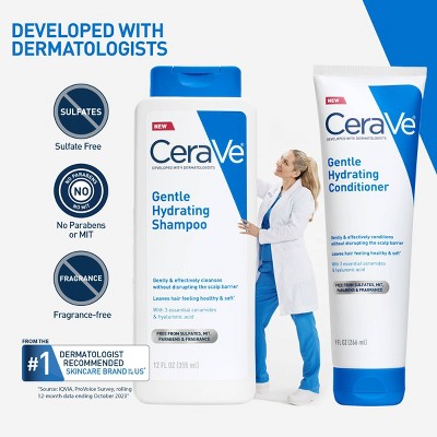 CeraVe Gentle Scalp Care Shampoo 12 fl oz - Imperfect Container by This is Beauty US
