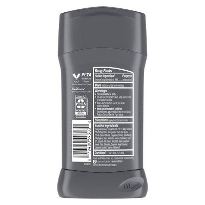 Dove Men+Care 72hr Antiperspirant &amp; Deodorant Stick Stain Defense Clean 2.7oz/2ct - New  DestGlow