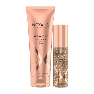 Nexxus Weightless Style Smooth &amp; Full Blow Dry Balm Volumizing Hair Cream 6 fl oz - Imperfect Container