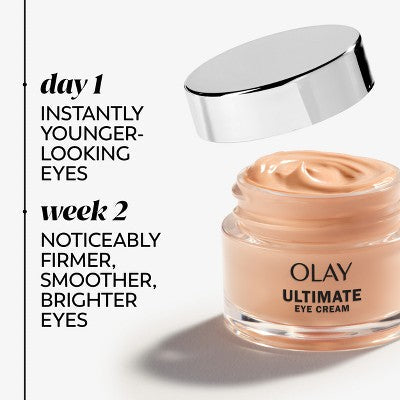Olay Eyes Ultimate Eye Cream with Niacinamide; Peptides 0.4 fl oz - Imperfect Box by This is Beauty US