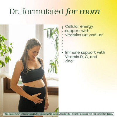 MegaFood Prenatal Gummy Vitamins, Folic Acid, Choline, Vitamin B12, Vitamin B6 Vegetarian 60ct - New by This is Beauty US