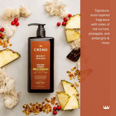 Cremo Body Wash Golden Amber 32 fl oz - New by This is Beauty US