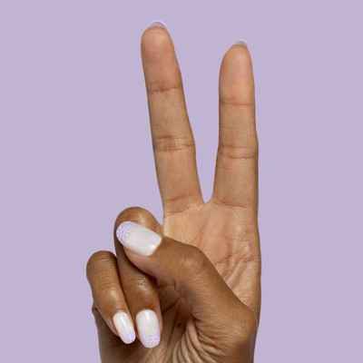 Olive &amp; June Press-On Nails Floral Pack Floral Tip/Floral Doodle 64ct/2pk - New