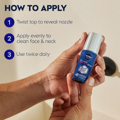 NIVEA Men Age Defense Advanced Face Serum 1.0 fl oz - Imperfect Box by This is Beauty US