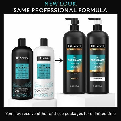 Tresemme Anti-Breakage Shampoo &amp; Conditioner for Brittle or Weak Hair 56 fl oz/2pc - Imperfect Box by This is Beauty US