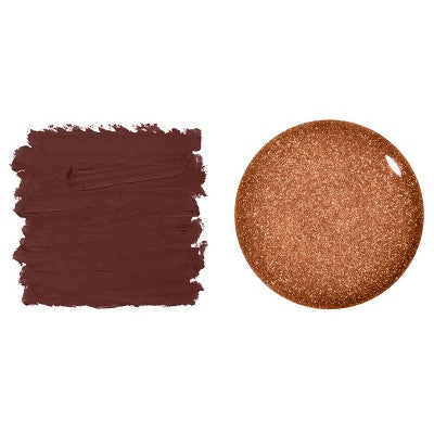 NYX Professional Makeup Bridgerton Royal Treasures Lip Kit 06 Caramel Courtship &amp; Toffee Temptation 2pc - Imperfect Box
