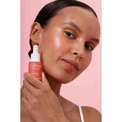 Lumene Invisible Illumination Liquid Blush Pink Blossom 0.5 fl oz - New