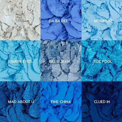 ColourPop 9-Pan Eyeshadow Palette Blue Moon 0.3oz - Missing Box by This is Beauty US