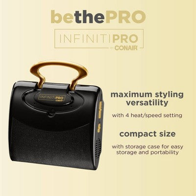 Conair InfintiPro Soft Bonnet Hair Dryer Gold - Imperfect Box by This is Beauty US