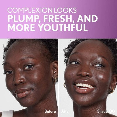 COVERGIRL Simply Ageless Skin Perfector Essence Foundation 80 Deep 1 fl oz - Imperfect Container by This is Beauty US