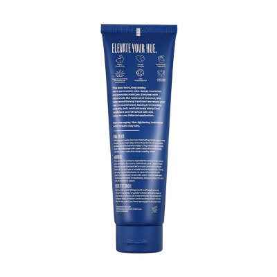 Overtone Indigo Iris Hair Mask Semi-Permanent Hair Dye &amp; Color Conditioner Blue for Brown &amp; Blonde Hair - New