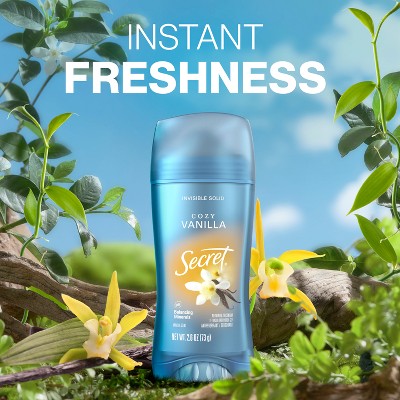 Secret Invisible Solid Antiperspirant &amp; Deodorant Vanilla Scent 2.6oz - New by This is Beauty US