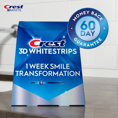 Crest 3D Whitestrips At-home Teeth Whitening Kit - Imperfect Box by This is Beauty US