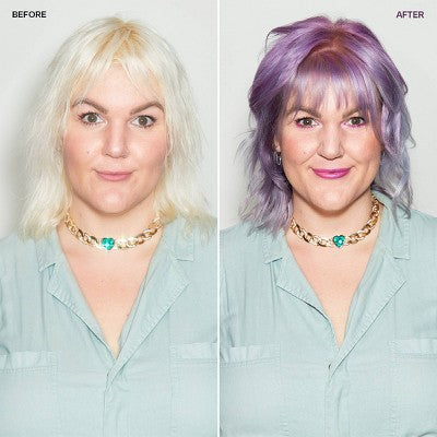 Overtone Smoky Lavender Hair Mask Semi-Permanent Hair Dye &amp; Color Conditioner- Vegan - New