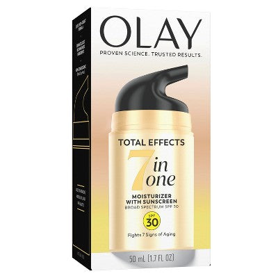 Olay Total Effects Face Moisturizer SPF 30 1.7 fl oz - Missing Box by This is Beauty US