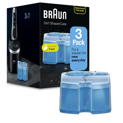Braun Clean &amp; Renew Refill Cartridges for Clean &amp; Charge Systems CCR 3pk - Imperfect Box by This is Beauty US