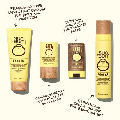 Sun Bum Sunscreen Face Lotion SPF 50 3 fl oz - Imperfect Container by This is Beauty US