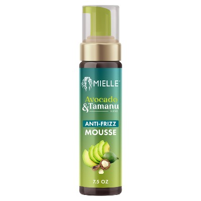 Mielle Organics Avocado &amp; Tamanu Anti-Frizz Mousse 7.5 fl oz - New by This is Beauty US