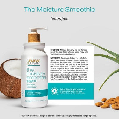 Raw Sugar The Moisture Smoothie Shampoo 30 fl oz - New by This is Beauty US