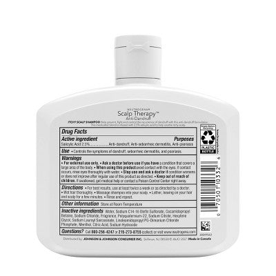 Neutrogena Scalp Therapy Itchy Scalp Shampoo 12 fl oz - Imperfect Container by This is Beauty US