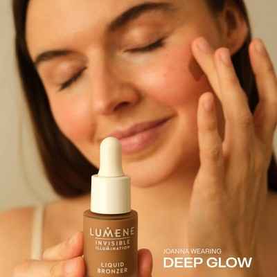 Lumene Invisible Illumination Liquid Bronzer Deep Glow 0.5 fl oz - New
