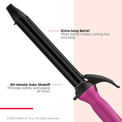 Revlon Easy Heat Precision Hair Curling Iron 1" - Imperfect Box by This is Beauty US
