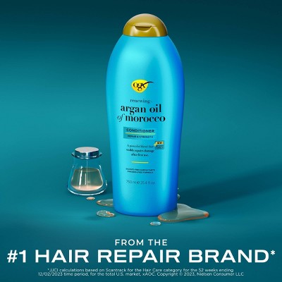 OGX Renewing + Argan Oil of Morocco Hydrating Hair Conditioner 25.4 fl oz - New by This is Beauty US
