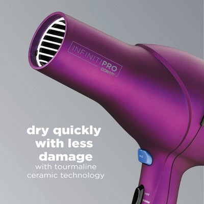 Conair Magenta Soft Touch AC Motor Hair Dryer 1875 Watts - Imperfect Box by This is Beauty US