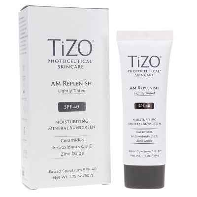 TIZO Photoceutical AM Replenish Lightly Tinted 1.75 oz - Imperfect Box