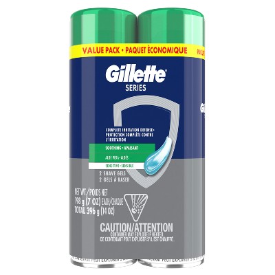 Gillette Series Sensitive Soothing with Aloe Vera Men&