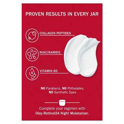 Olay Regenerist Face Moisturizer Collagen Peptide 24 Cream 1.7oz. - Imperfect Box