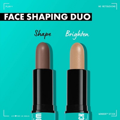 NYX Professional Makeup Wonder Stick 2-in-1 Highlight &amp; Contour 01 Fair 0.03oz - Imperfect Box