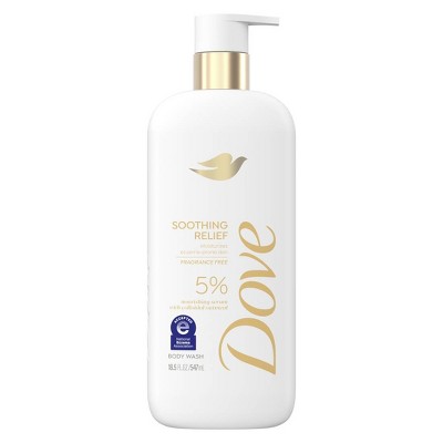 Dove Serum Body Wash with 5% Nourishing Serum + Colloidal Oatmeal Soothing Relief 18.5 fl oz - New by This is Beauty US