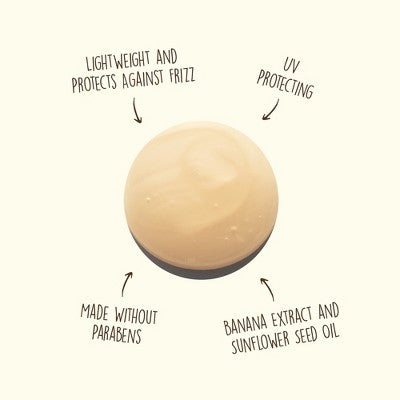 Sun Bum Revitalizing Air Dry Hair Cream 6 fl oz - Imperfect Container by This is Beauty US