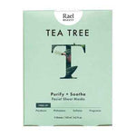 Rael Beauty Tea Tree Facial Sheet Mask 5ct/4.2oz - New