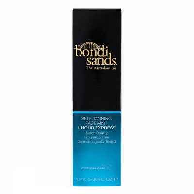 Bondi Sands 1 Hour Express Fragrance Free Self-Tanning Face Mist 2.36 fl oz - New
