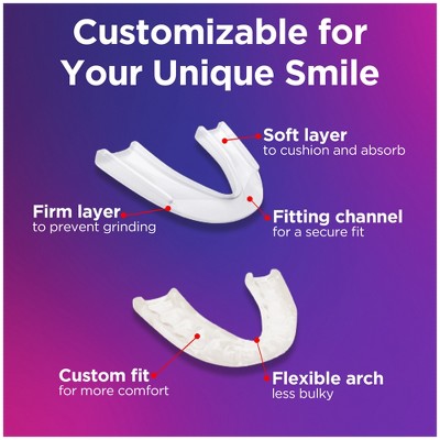 The Doctors Advanced Comfort Night Guard for Nighttime Teeth Grinding 1ct Guard with Storage Case - Imperfect Box by This is Beauty US