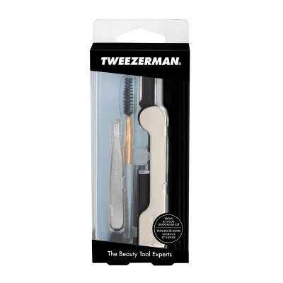 Tweezerman Brow &amp; Facial Grooming Set - New