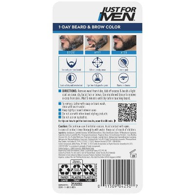 Just For Men 1-Day Beard &amp; Brow Color Black - Missing Box