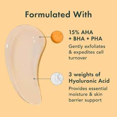 Rael Miracle Clear Brightening Triple Acid Face Exfoliant Gel-Serum 1.7oz - New