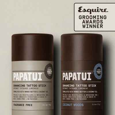 Papatui Enhancing Body Tattoo Stick Coconut Woods 2.6oz - Imperfect Container