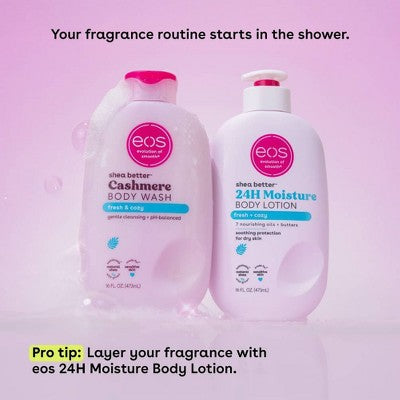 eos Shea Better Cashmere Body Wash Fresh &amp; Cozy 16 fl oz - New by This is Beauty US