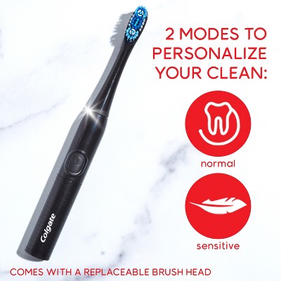 Colgate Optic White Pro Series Sonic Battery Powered Toothbrush Black - Imperfect Box by This is Beauty US